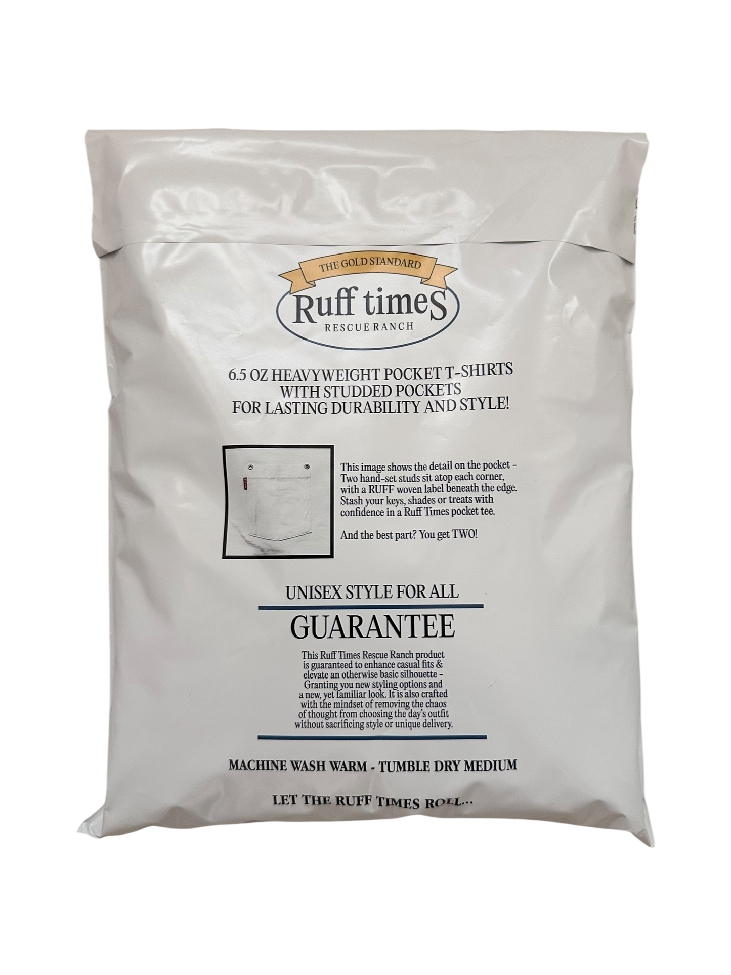 *WHITE* Ranch Hand's Blanks (2-Pack)