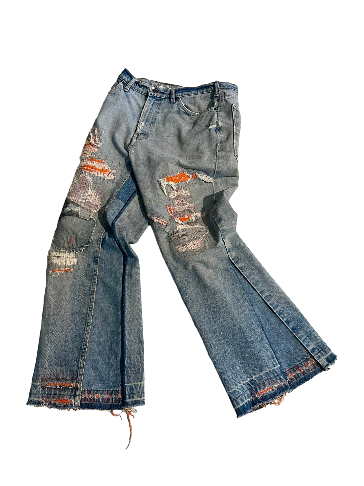 1 of 1 1970's Levi's 517 Rebuild