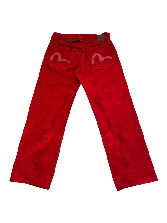 *1 of 1* Bloody Valentine Evisu Jeans