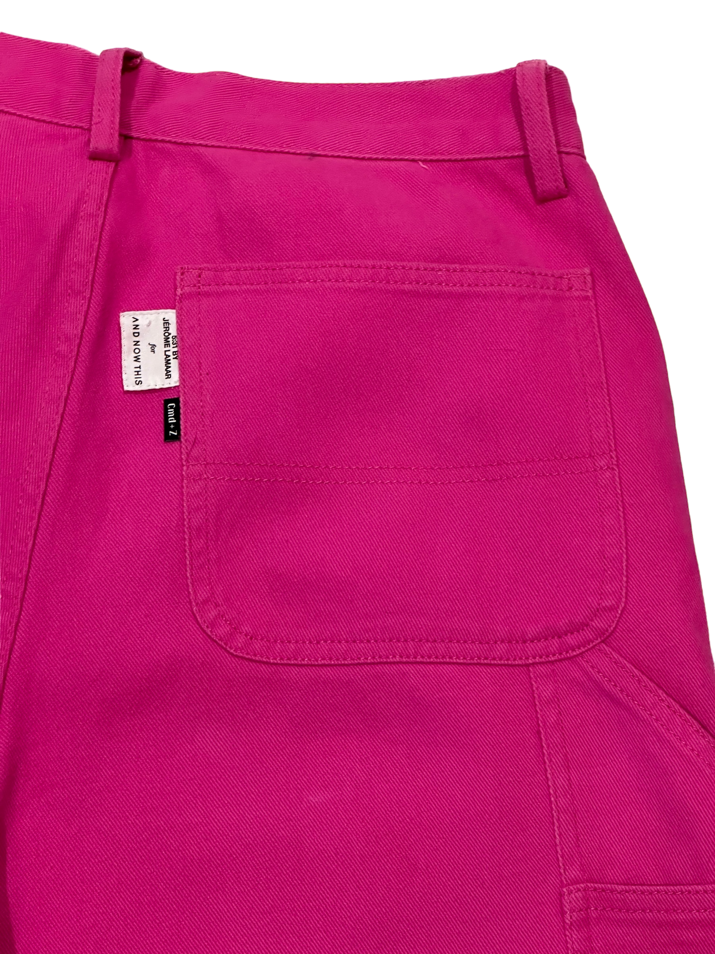 Pink Double-Knee Shorts
