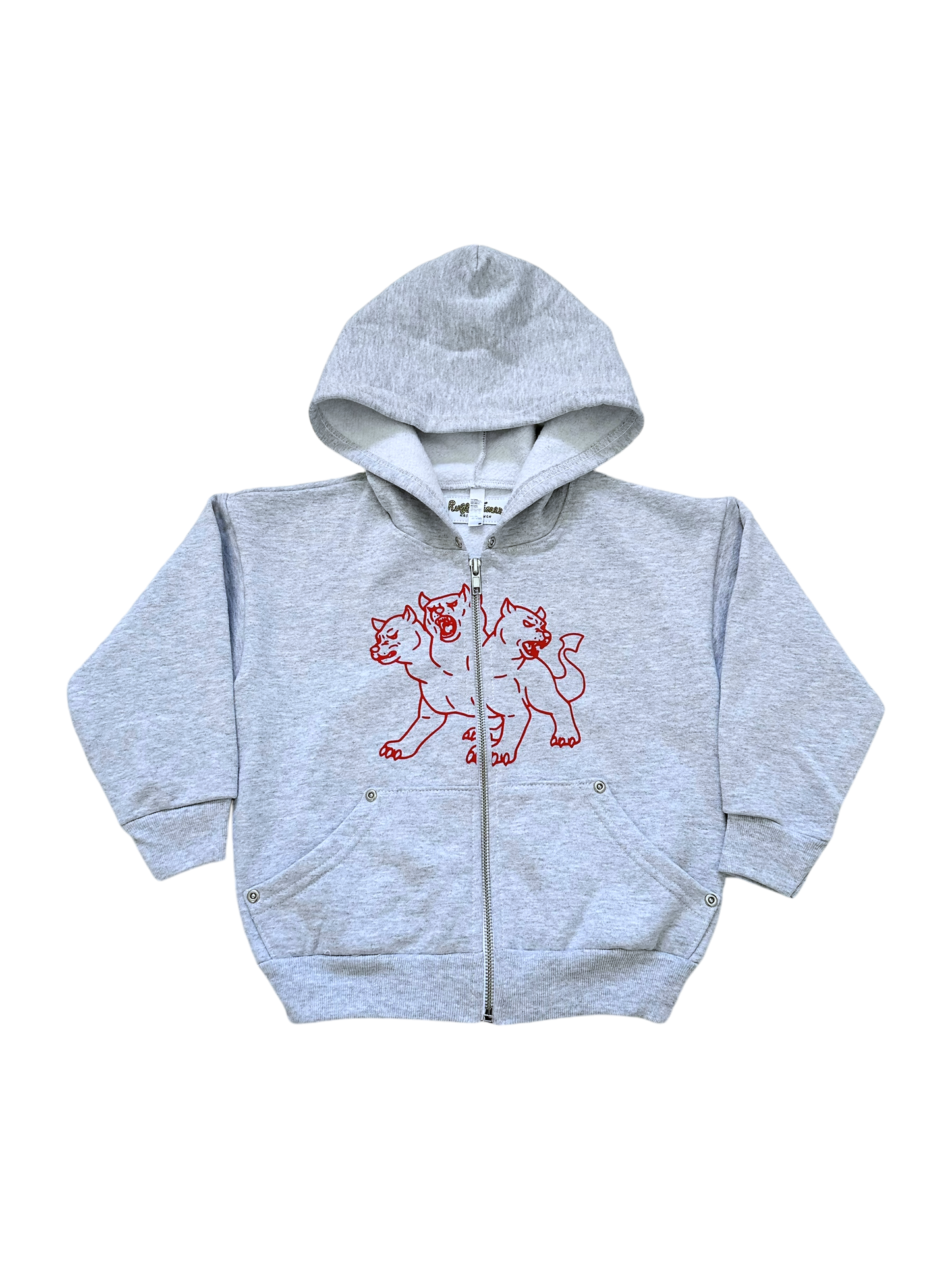 Baby Cerberus Toddler Zip-Up Hoodie