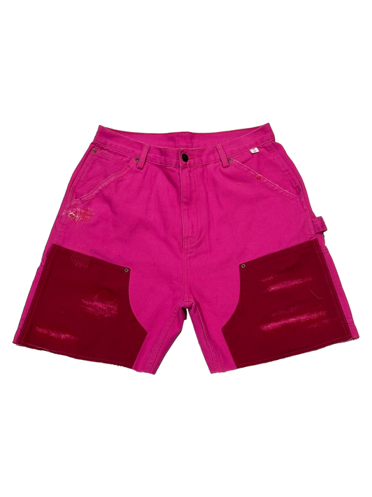 Pink Double-Knee Shorts