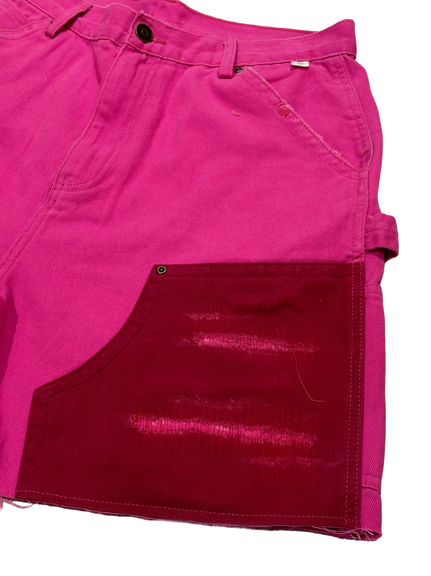 Pink Double-Knee Shorts