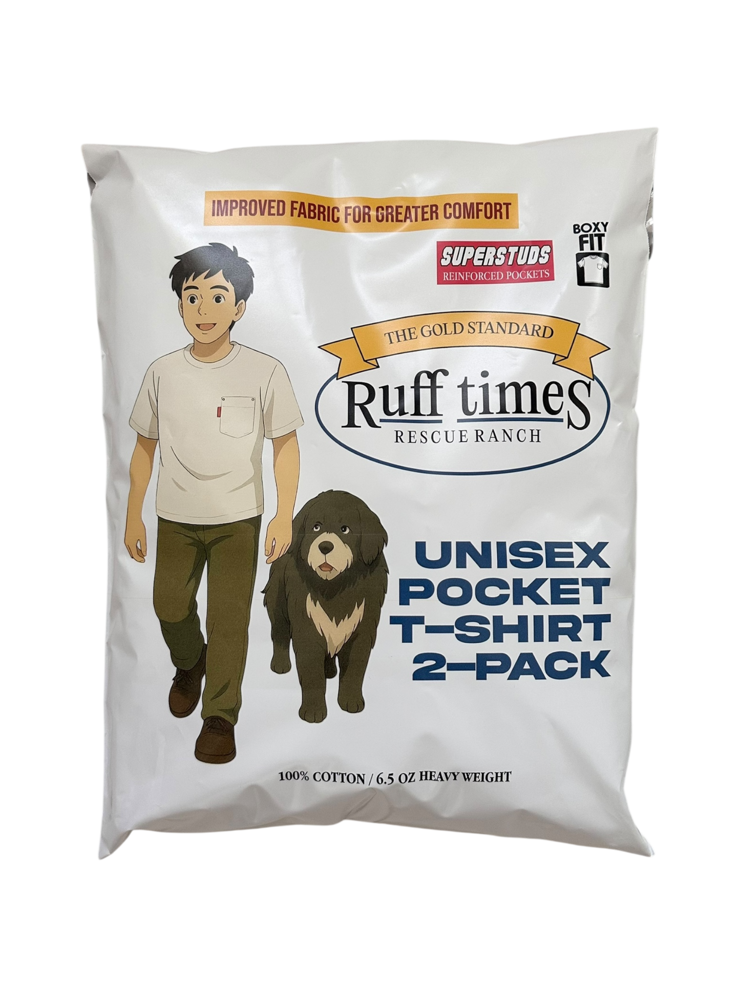 *WHITE* Ranch Hand's Blanks (2-Pack)