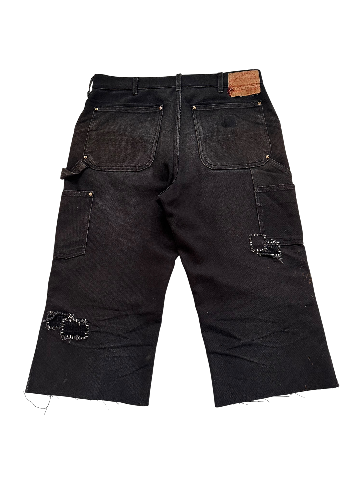*1 of 1* Deep-Fried ¾ Length Double-Knee Shorts