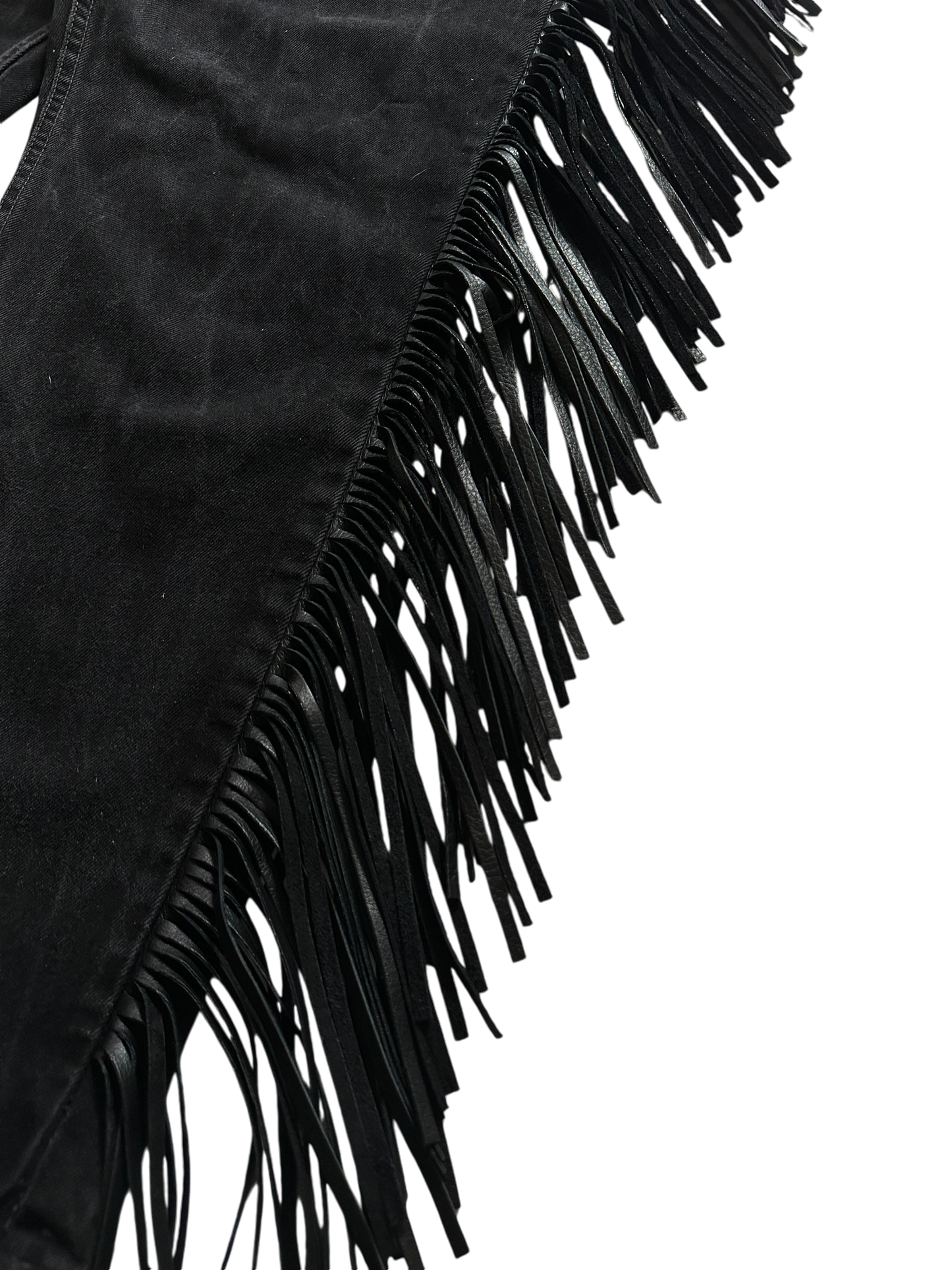 Western Fringe Jeans